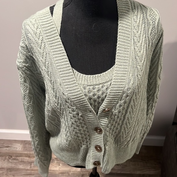 Sweater 2 piece - size 1x - Picture 2 of 8